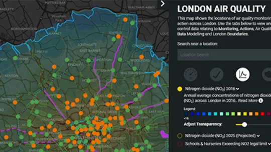Webmaps and data services | London City Hall